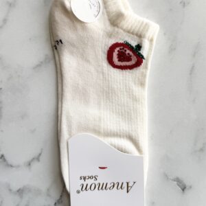 Дамски чорапи, екрю, ягода