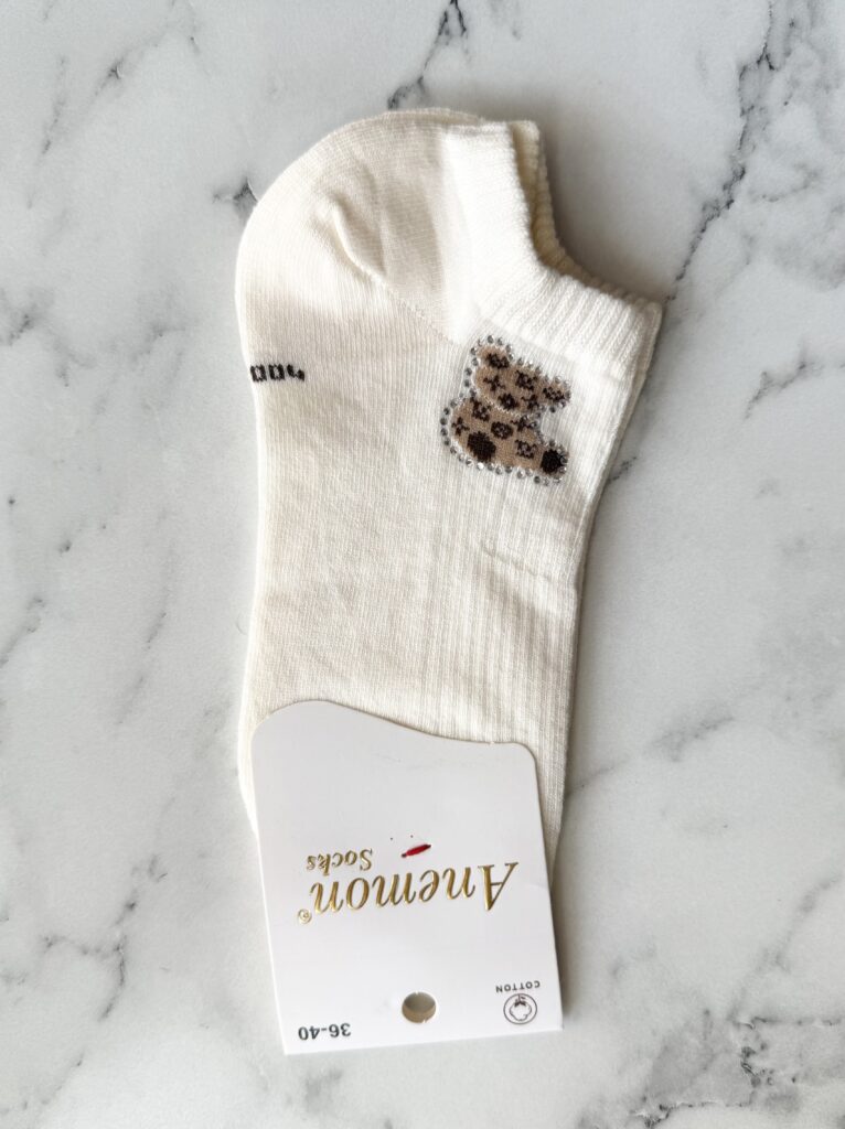 Дамски чорапи, екрю, мече