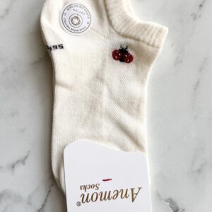 Дамски чорапи, екрю, калинка